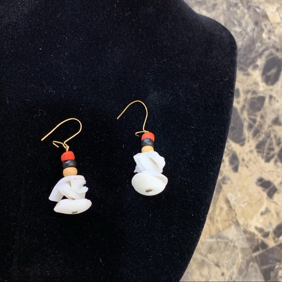 Shell Ear rings - Picture 4 of 4